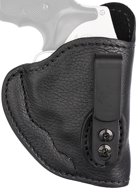 1791 Gunleather UCH2NSBR Ultra Custom  IWB Size 02 Night Sky Black Leather Belt Clip Fits S&W J Frame/Ruger LCR Right Hand