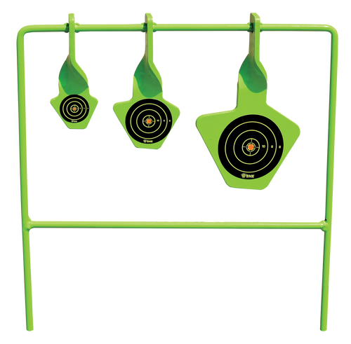 SME SMEST22 Spinning Target  Rimfire Pistol/Rifle Steel Black/Green Bullseye Illustration Impact Enhancement Motion SME SMEST22 Spinning Target  Rimfire Pistol/Rifle Steel Black/Green Bullseye Illustration Impact Enhancement Motion