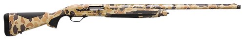 Browning 011740205 Maxus II  12 Gauge 3.5" 4+1 (2.75") 26" Barrel, Full Coverage Vintage Tan Camo, Synthetic Stock W/SoftFlex Cheek Pad & Overmolded Grip Panels