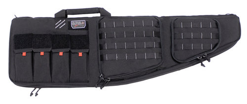 GPS Bags T43ARDB Tactical AR Case 43" Black 1000D Polyester with Mag & Storage Pockets, EPE Padding, Lockable Zippers, & External Handgun Pocket Holds 2 Rifles GPS Bags T43ARDB Tactical AR Case 43" Black 1000D Polyester with Mag & Storage Pockets, EPE Padding, Lockable Zippers, & External Handgun Pocket Holds 2 Rifles
