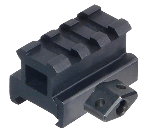 Leapers MNTRS08S3 Picatinny Riser  Matte Black Anodized Aluminum Picatinny/Weaver Mount Leapers MNTRS08S3 Picatinny Riser  Matte Black Anodized Aluminum Picatinny/Weaver Mount