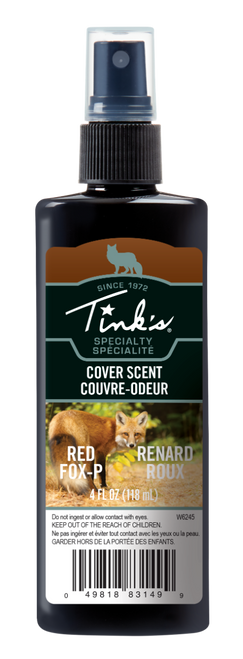 Tinks W6245 Red Fox-P  Cover Scent Fox Urine Scent 4 oz Spray Tinks W6245 Red Fox-P  Cover Scent Fox Urine Scent 4 oz Spray