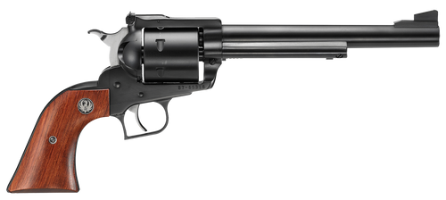 Ruger 0802 Super Blackhawk  Large Frame 44 Rem Mag/44 Special 6rd 7.50" Blued Alloy Steel Barrel, Cylinder & Frame, Hardwood Grip, Transfer Bar Safety, Exposed Hammer