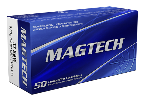 Magtech 32SWA Range/Training  32S&W 85gr Lead Round Nose 50 Per Box/20 Case Magtech 32SWA Range/Training  32S&W 85gr Lead Round Nose 50 Per Box/20 Case