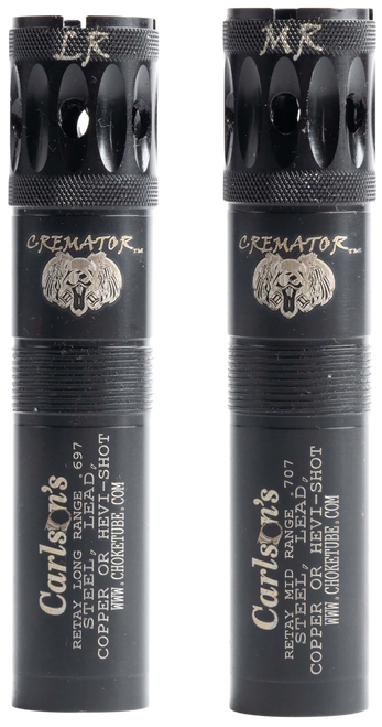 Carlson's Choke Tubes 11589 Cremator  Close/Mid/Long Range Retay Ported 17-4 Stainless Steel Carlson's Choke Tubes 11589 Cremator  Close/Mid/Long Range Retay Ported 17-4 Stainless Steel