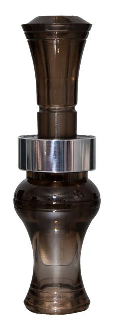 Echo Calls 77750 Timber  Double Reed Mallard Sounds Attracts Ducks Smoke Gray Polycarbonate