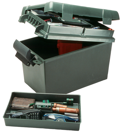MTM Case-Gard SPUD111 Sportsmen's Plus Utility Dry Box Forest Green Polypropylene