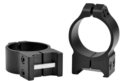 Warne 214M Vertical Rings Maxima Matte Black 30mm Medium 0 MOA