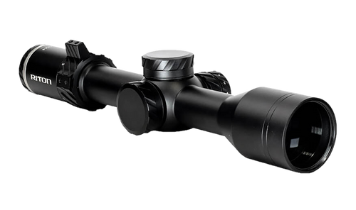 Riton Optics 5P212ASI24 5 Primal Black 2-12x 44mm 30mm Tube Illuminated RDH Reticle Riton Optics 5P212ASI24 5 Primal Black 2-12x 44mm 30mm Tube Illuminated RDH Reticle