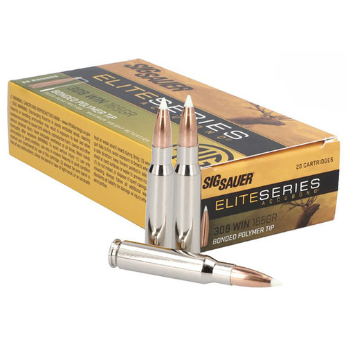 SIG AMMO 308WIN 165GR ELITE ACCUBOND 20/10 SIG AMMO 308WIN 165GR ELITE ACCUBOND 20/10