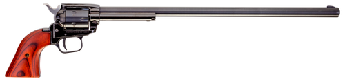 Heritage Mfg RR22B16 Rough Rider  22 LR 6 Shot, 16" Black Steel Barrel, Black Zinc Alloy Frame, Black Cylinder, Cocobolo Grip, Hammer/Thumb Safety, Exposed Hammer