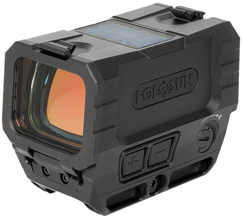 Holosun RONINAEMSMAXGR AEMS Max Ronin Black Anodized 1 x 1.1" x 0.87" 2 MOA Green Dot/65 MOA Circle Multi Reticle