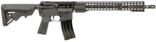 Radical Firearms FR16556SOC15SHR AR-15 MHR 5.56x45mm NATO 30+1 16" CMV, Black, 15" M-Lok Skinny Hybrid Handguard, B5 Systems Bravo Stock & Type 23 P-Grip Radical Firearms FR16556SOC15SHR AR-15 MHR 5.56x45mm NATO 30+1 16" CMV, Black, 15" M-Lok Skinny Hybrid Handguard, B5 Systems Bravo Stock & Type 23 P-Grip