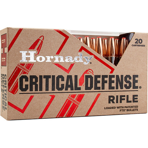 HORN CRITICAL DEFENSE 223REM 55GR FTX 20/10 HORN CRITICAL DEFENSE 223REM 55GR FTX 20/10
