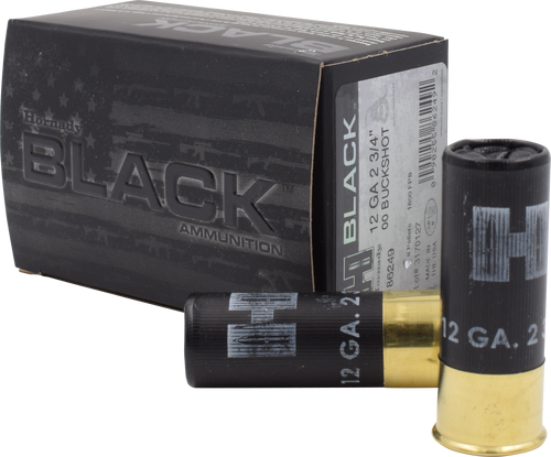 Hornady 86249 Black  12 Gauge 2.75" 00 Buck Shot 10 Per Box/ 10 Case Hornady 86249 Black  12 Gauge 2.75" 00 Buck Shot 10 Per Box/ 10 Case