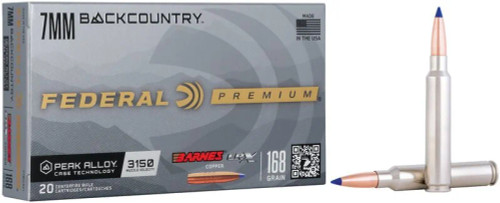 FED LRX COPPER 7MM BC 168GR BARNES 20/10 FED LRX COPPER 7MM BC 168GR BARNES 20/10