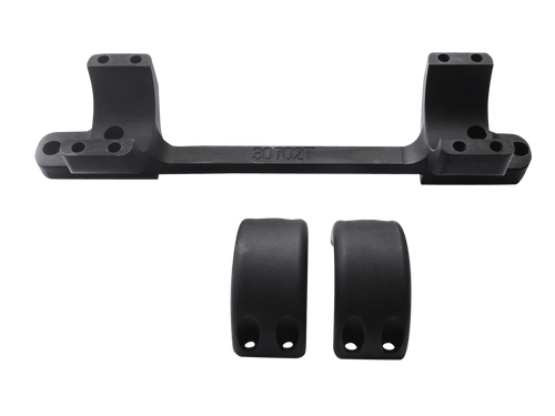 DNZ 30702T Game Reaper-Remington Scope Mount/Ring Combo Matte Black 30mm