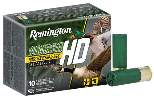 Remington Wingmaster HD  12 Gauge 3 1/2" Tungsten 2 Shot 10 Round Box Remington Wingmaster HD  12 Gauge 3 1/2" Tungsten 2 Shot 10 Round Box