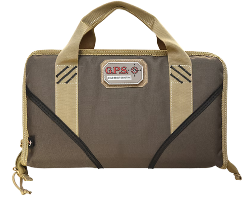 GPS Bags 1485PCMF Memory Foam Pistol Case Large Size w/ Lockable Zippers Mag Storage Pockets & Black Finish Holds 1 Handgun GPS Bags 1485PCMF Memory Foam Pistol Case Large Size w/ Lockable Zippers Mag Storage Pockets & Black Finish Holds 1 Handgun