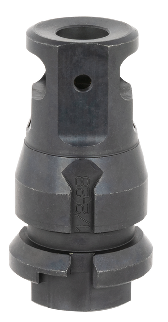 Dead Air DA109 KeyMount Muzzle Brake Black with 1/2"-28 tpi Threads & 2.60" OAL for Sandman Series, KeyMo Equipped Nomad-30 & Primal Suppressors Dead Air DA109 KeyMount Muzzle Brake Black with 1/2"-28 tpi Threads & 2.60" OAL for Sandman Series, KeyMo Equipped Nomad-30 & Primal Suppressors