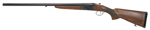 Iver Johnson Arms IJ800-28 IJ800  Full Size 12 Gauge Break Open 3" 2 Shot 28" Black Side By Side Barrel, Black Steel Receiver, Fixed Walnut Wood Stock, Ambidextrous Iver Johnson Arms IJ800-28 IJ800  Full Size 12 Gauge Break Open 3" 2 Shot 28" Black Side By Side Barrel, Black Steel Receiver, Fixed Walnut Wood Stock, Ambidextrous