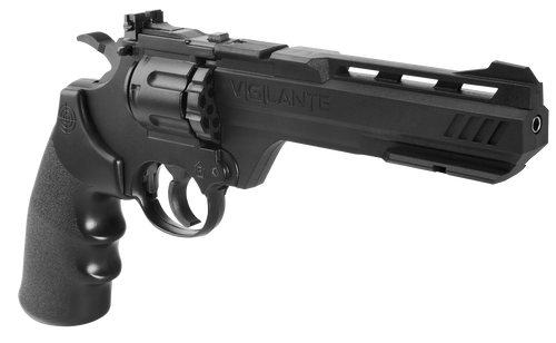 Crosman CCP8B2 Vigilante Air Pistol CO2 177 6rd 10 Pellets 6" Black Polymer Grips Crosman CCP8B2 Vigilante Air Pistol CO2 177 6rd 10 Pellets 6" Black Polymer Grips