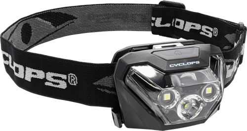 Cyclops CYCHL500 HL500  500 Lumens Red/White LED Bulb Black 75 Meters Distance Cyclops CYCHL500 HL500  500 Lumens Red/White LED Bulb Black 75 Meters Distance