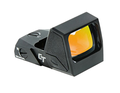 Crimson Trace 0101780 CT RAD  Matte Black 1x24mm 3 MOA Red Dot Reticle, CT RAD/Docter Footprint