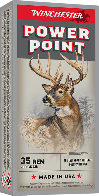 Winchester Ammo X35R1 Power-Point  35Rem 200gr 20 Per Box/10 Case Winchester Ammo X35R1 Power-Point  35Rem 200gr 20 Per Box/10 Case