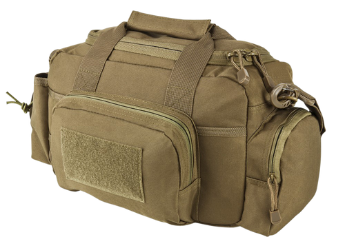 NcStar CVSRB2985T VISM Range Bag with Small Size, Side Pockets, PALs Webbing, Carry Handles, Pockets & Tan Finish NcStar CVSRB2985T VISM Range Bag with Small Size, Side Pockets, PALs Webbing, Carry Handles, Pockets & Tan Finish