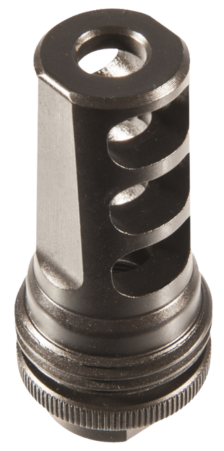 SilencerCo AC858 ASR Muzzle Brake Black Steel with 3/4"-24 tpi Threads for 338 Cal SilencerCo AC858 ASR Muzzle Brake Black Steel with 3/4"-24 tpi Threads for 338 Cal