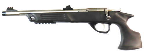 Crickett KSA696 Adult Pistol  22 LR 1rd 10.50" Stainless Steel Threaded Barrel w/Cap, Williams Fire Sights, Integrated Picatinny Accessory Rail, Synthetic Grip, Rebounding Firing Pin Safety