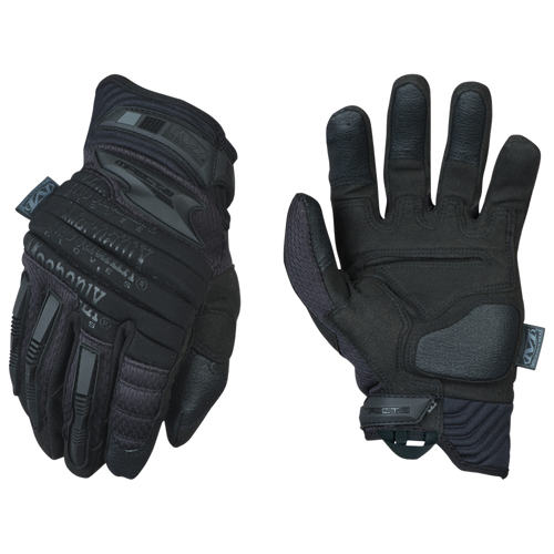 Mechanix Wear MP255008 M-Pact 2 Covert Black Armortex Small Velcro Closure