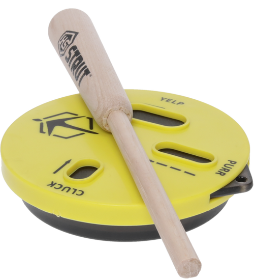Hunters Specialties HSSTR100039 The Cookie Cutt'r Pot Call Attracts Turkey Species Yellow Hunters Specialties HSSTR100039 The Cookie Cutt'r Pot Call Attracts Turkey Species Yellow