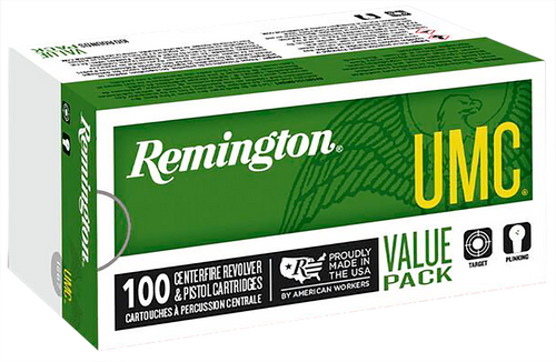 Remington Ammunition 23765 UMC Value Pack 9mmLuger 115gr Full Metal Jacket 100 Per Box/6 Case Remington Ammunition 23765 UMC Value Pack 9mmLuger 115gr Full Metal Jacket 100 Per Box/6 Case