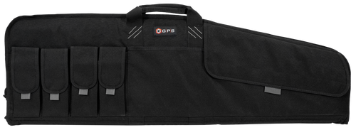 GPS Bags SRC42 Single Rifle Case Black 600D Polyester w/ Mag Pouch Lockable Zippers & Fleece-Lining GPS Bags SRC42 Single Rifle Case Black 600D Polyester w/ Mag Pouch Lockable Zippers & Fleece-Lining