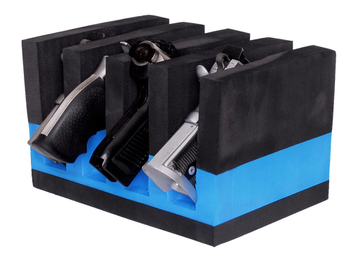 GPS Bags F400CRN Pistol Cradle  Foam Holds 4 Handguns GPS Bags F400CRN Pistol Cradle  Foam Holds 4 Handguns