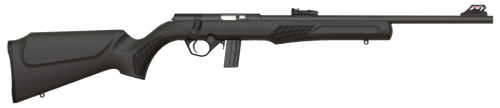 Rossi RB22L1811 RB22  Full Size 22 LR 10+1, 18" Matte Black Button Rifled Free Floating Steel Barrel, Matte Black Stainless Steel Receiver, Black Monte Carlo Stock, Right Hand Rossi RB22L1811 RB22  Full Size 22 LR 10+1, 18" Matte Black Button Rifled Free Floating Steel Barrel, Matte Black Stainless Steel Receiver, Black Monte Carlo Stock, Right Hand
