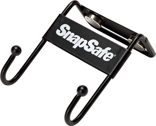 SnapSafe 75911 Magnetic Safe Hook  Black Steel Magnet SnapSafe 75911 Magnetic Safe Hook  Black Steel Magnet