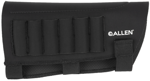 Allen 18427 Buttstock Shell Holder  Black Neoprene 223-300 Win Magnum 6rd Velcro Mount Allen 18427 Buttstock Shell Holder  Black Neoprene 223-300 Win Magnum 6rd Velcro Mount