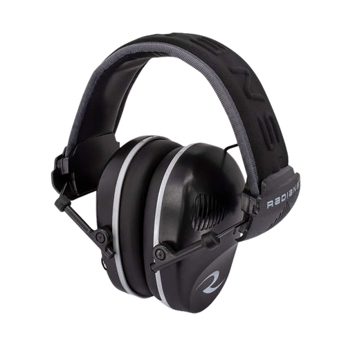 Radians R3200ECS R-3200 Dual Mic Electronic Muff 23 dB Over the Head Black/Gray Adult 1 Pair Radians R3200ECS R-3200 Dual Mic Electronic Muff 23 dB Over the Head Black/Gray Adult 1 Pair