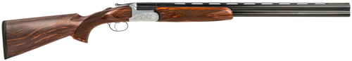 Fausti Usa, Inc 15602 Caledon  16 Gauge 2.75" 2rd 28" Blued Barrel, Engraved Stainless Rec, Wood Laser Grain Stock, Metallic Bead Sight Fausti Usa, Inc 15602 Caledon  16 Gauge 2.75" 2rd 28" Blued Barrel, Engraved Stainless Rec, Wood Laser Grain Stock, Metallic Bead Sight