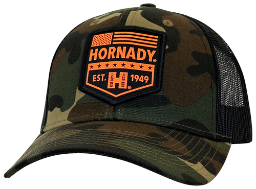 Hornady Gear 30460 Hornady  Camo/White Hornady Patch Hornady Gear 30460 Hornady  Camo/White Hornady Patch