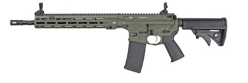 LWRC ICMKII 5.56mm ODG Rifle with 14.7-inch Barrel and Collapsible Stock