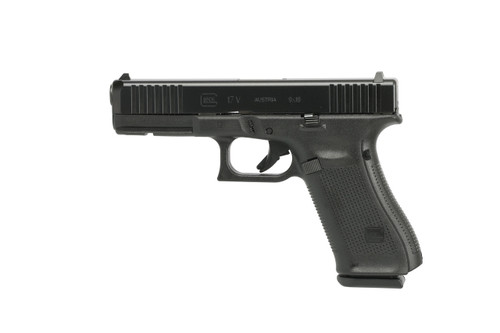GLOCK G17 V 9mm Semi-Auto Pistol with 17+1 Capacity and nDLC Finish
