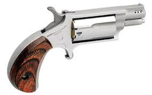 North American Arms Mini 22 Magnum Revolver with Ported Barrel, Stainless Finish