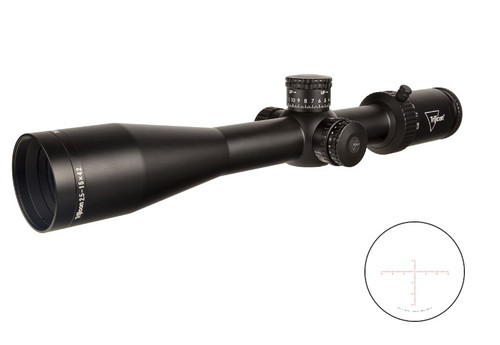 Trijicon Credo HX 2.5-15x42mm Rifle Scope with Red MOA Center Dot - Satin Black