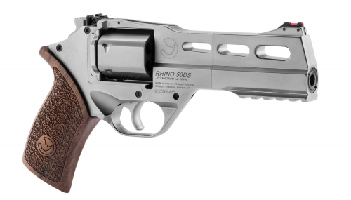 Chiappa Firearms Rhino 50DS Revolver in .357 Magnum / .38 Special with Nickel Finish