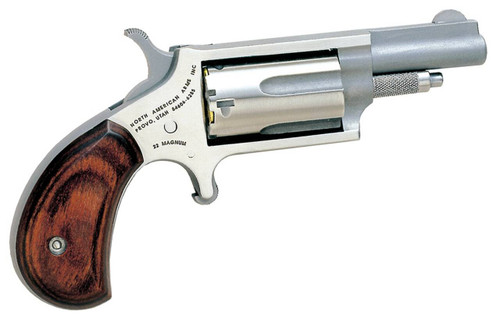 North American Arms MINI 22 Magnum Revolver - Stainless Steel, 5-Round Capacity