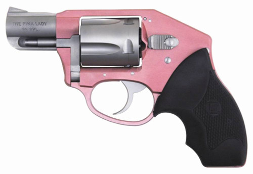 Charter Arms Pink Lady Off Duty .38 Special Revolver with Pink Anodized Frame